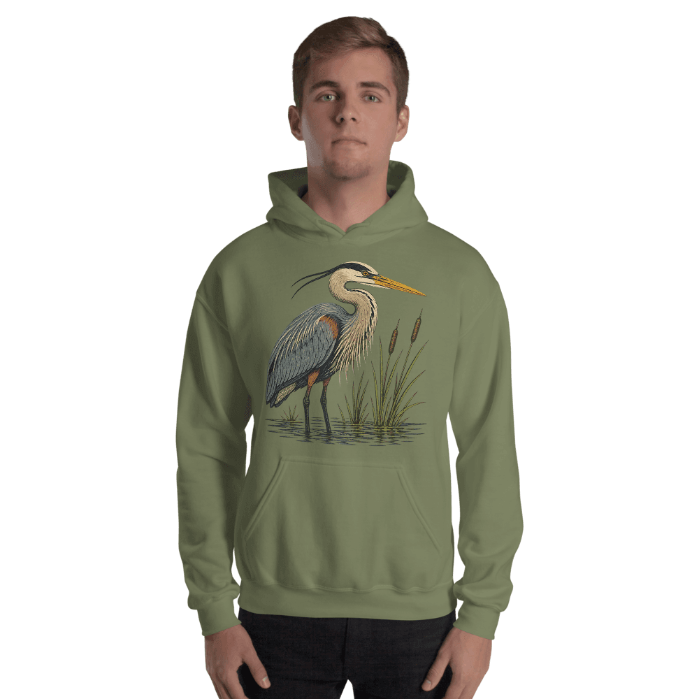 Great Blue Heron Hoodie
